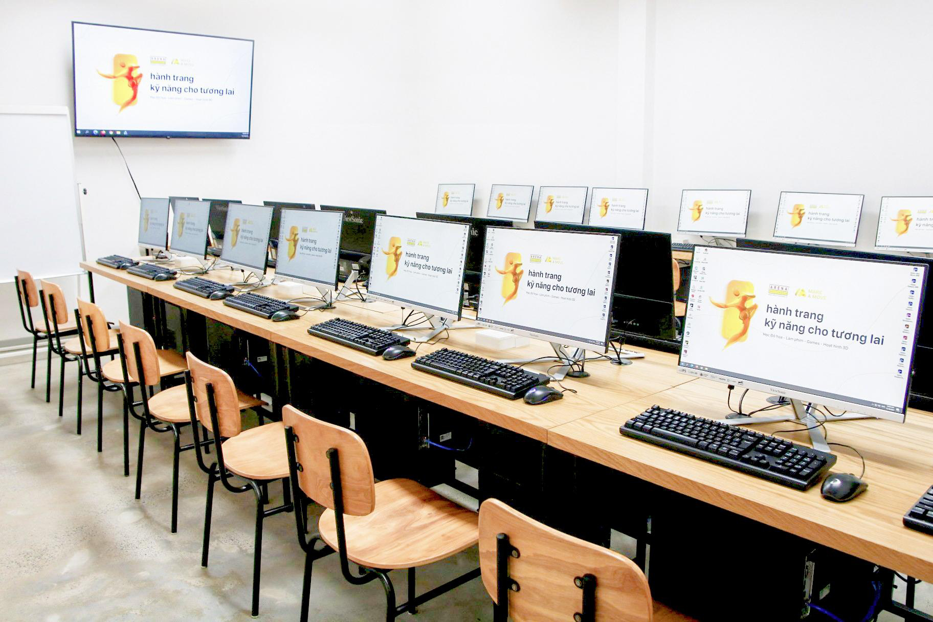 Arena Multimedia khai trương cơ sở thứ 6 Tân Kỳ Tân Quý: Vươn lên và tỏa sáng - Ảnh 3. Arena Multimedia khai trương cơ sở thứ 6 Tân Kỳ Tân Quý: Vươn lên và tỏa sáng - Ảnh 3.