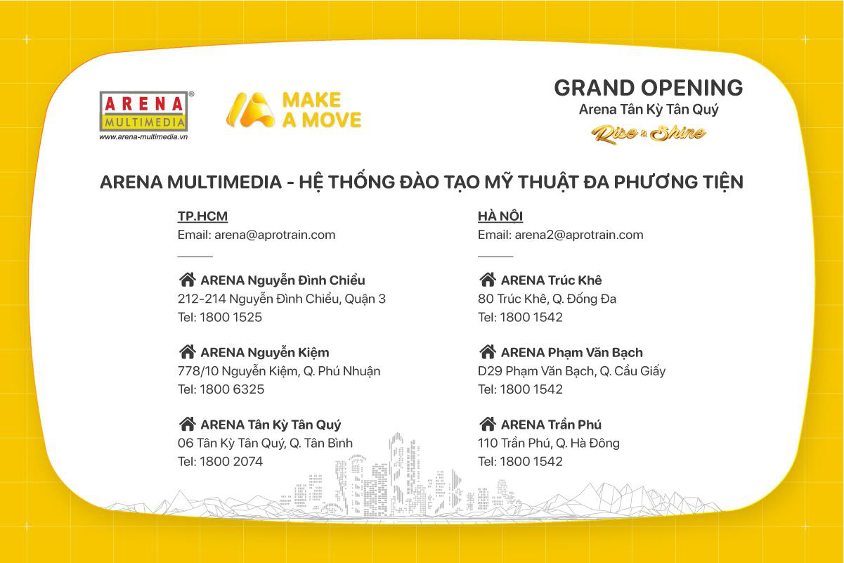 Arena Multimedia khai trương cơ sở thứ 6 Tân Kỳ Tân Quý: Vươn lên và tỏa sáng - Ảnh 4. Arena Multimedia khai trương cơ sở thứ 6 Tân Kỳ Tân Quý: Vươn lên và tỏa sáng - Ảnh 4.