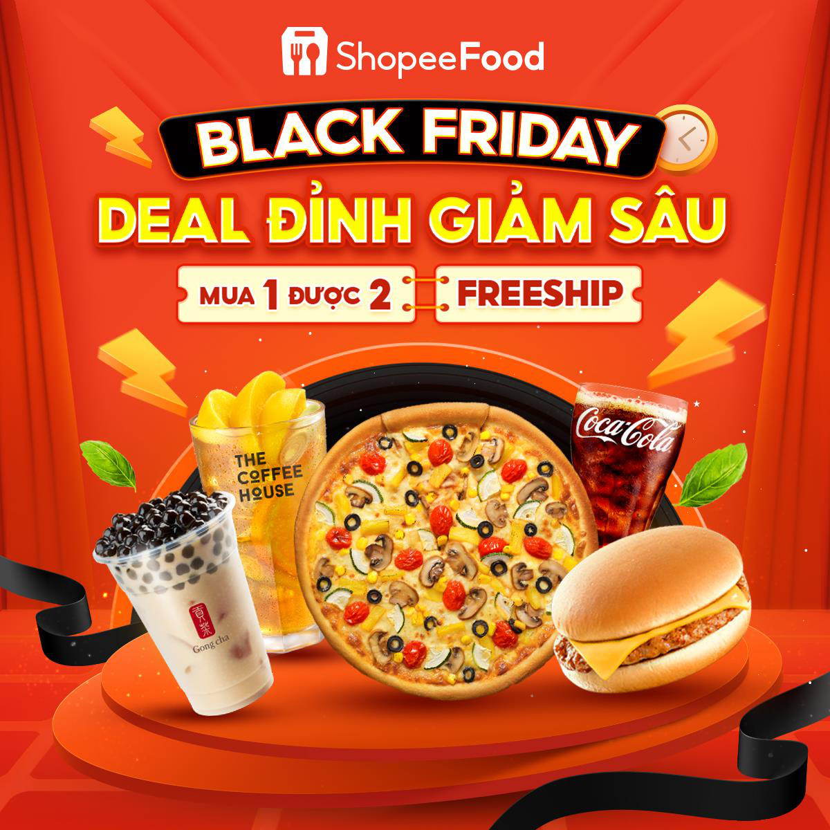 Góc mới lạ: Dân tình nô nức rủ nhau săn deal đồ ăn thức uống trong ngày Black Friday - Ảnh 1. Góc mới lạ: Dân tình nô nức rủ nhau săn deal đồ ăn thức uống trong ngày Black Friday - Ảnh 1.