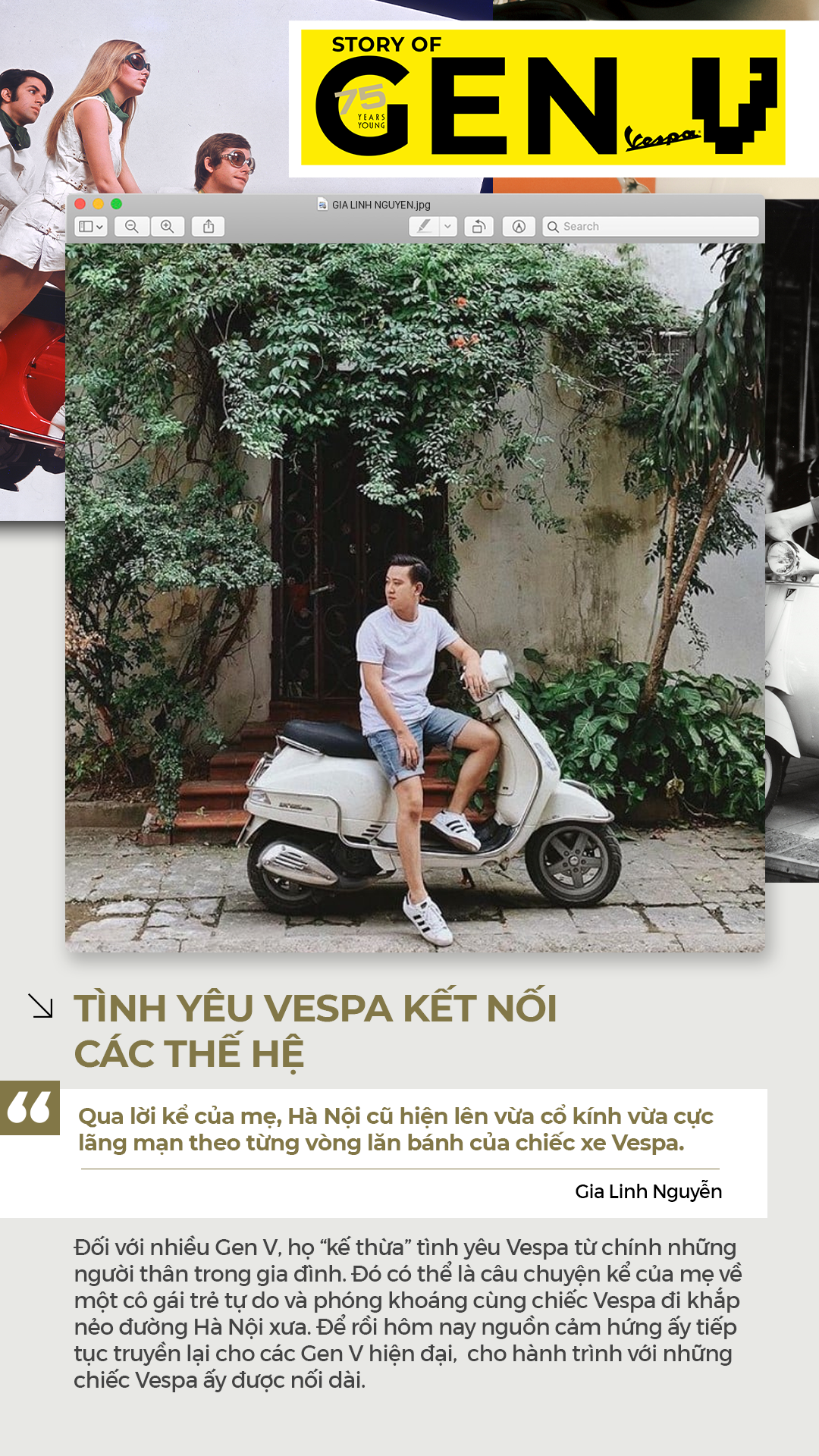 Nghe dân say Vespa kể chuyện: Khi tình yêu đến từ những tâm hồn tự do & đầy ngẫu hứng - Ảnh 5.
