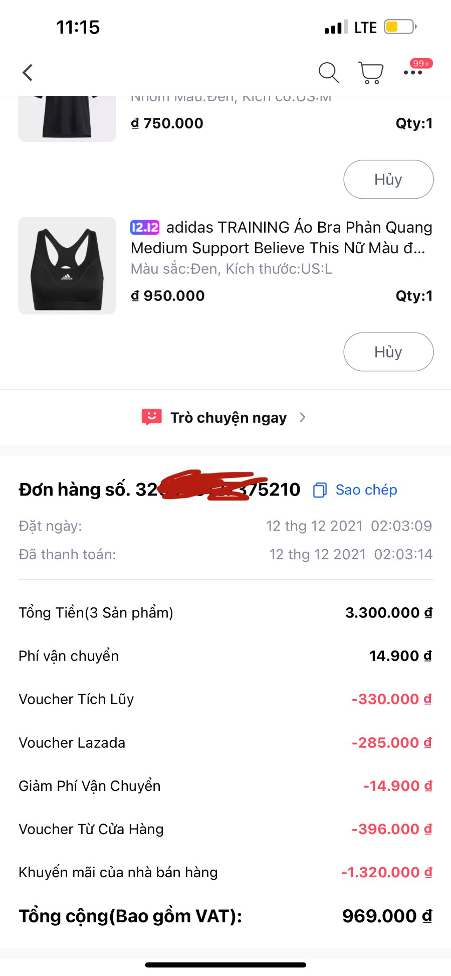 Vị thần may mắn, chúa tể “săn sale” 12.12 lộ diện: Cầm 2 triệu quất được 3 đôi adidas; săn Fila, Skechers nửa giá không trượt phát nào - Ảnh 3.