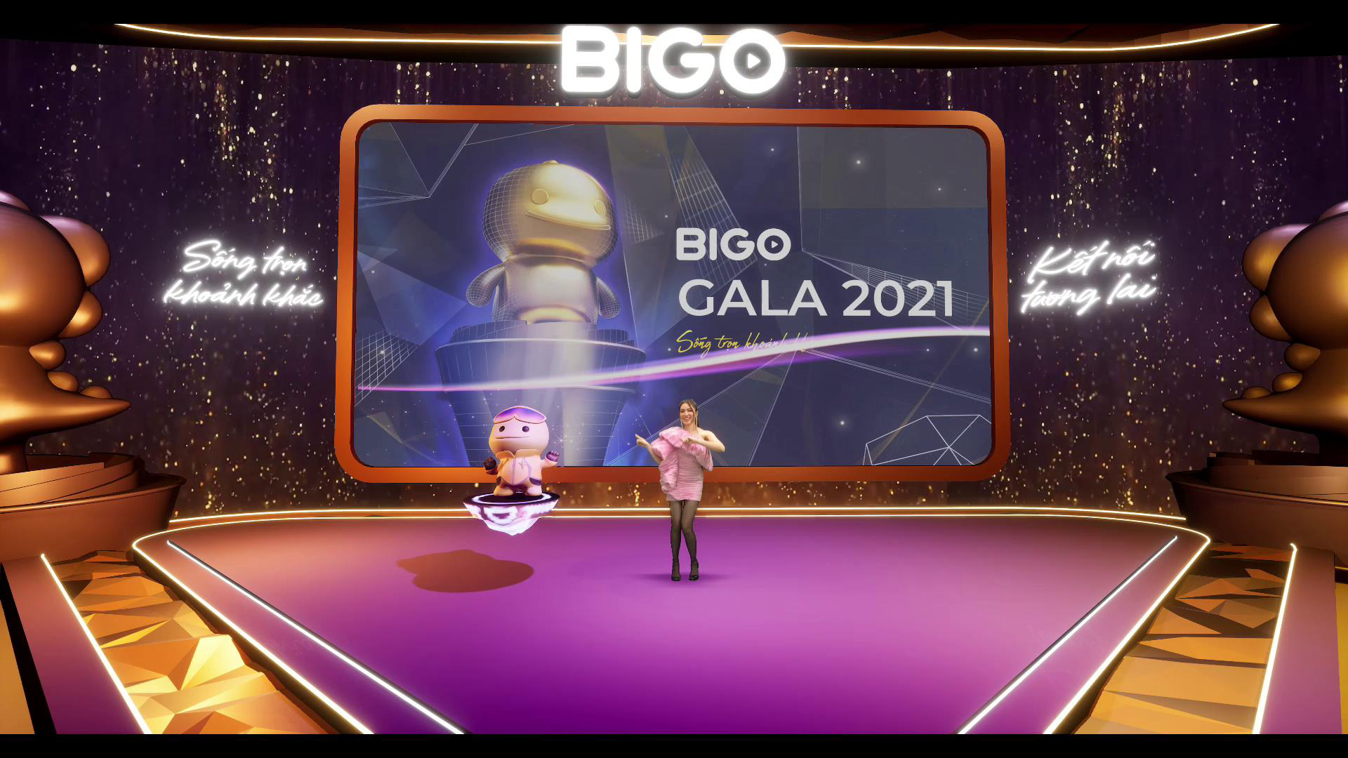 Bigo Gala 2021 Sân khấu VR hoành tráng, thăng hoa và mãn nhãn với các