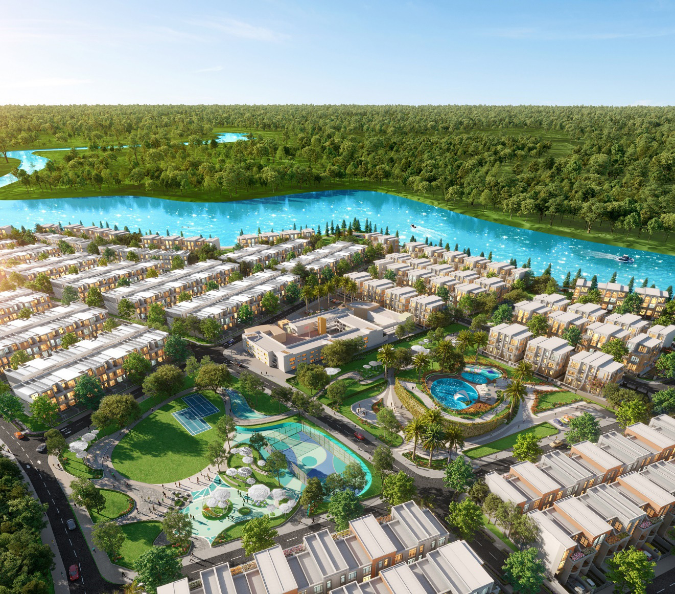 Không gian sống Aqua City mang đến sự thư thái hiếm có - Ảnh 1.