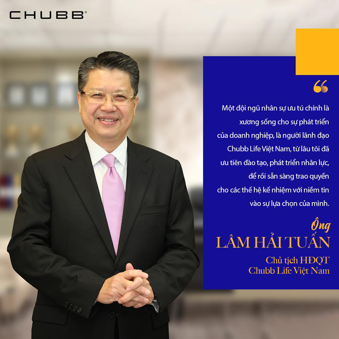 Chubb Life Việt Nam đón đầu thay đổi bằng chiến lược phát triển nhân lực - Ảnh 1. Chubb Life Việt Nam đón đầu thay đổi bằng chiến lược phát triển nhân lực - Ảnh 1.