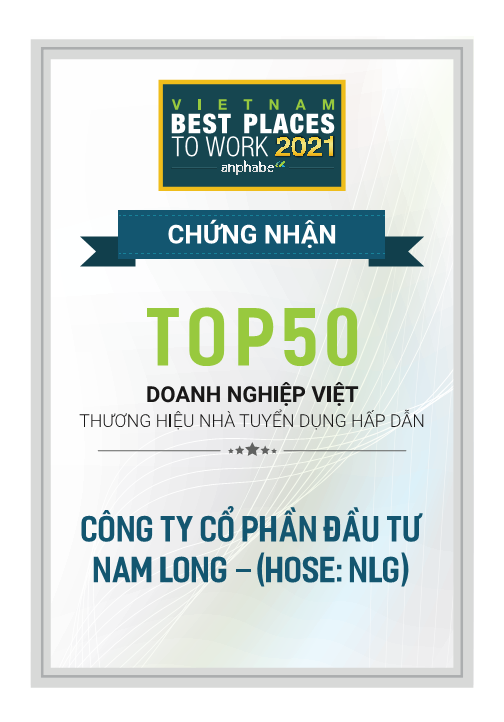 Nam Long tiếp tục thăng hạng trong 100 nơi làm việc tốt nhất Việt Nam - Ảnh 1.