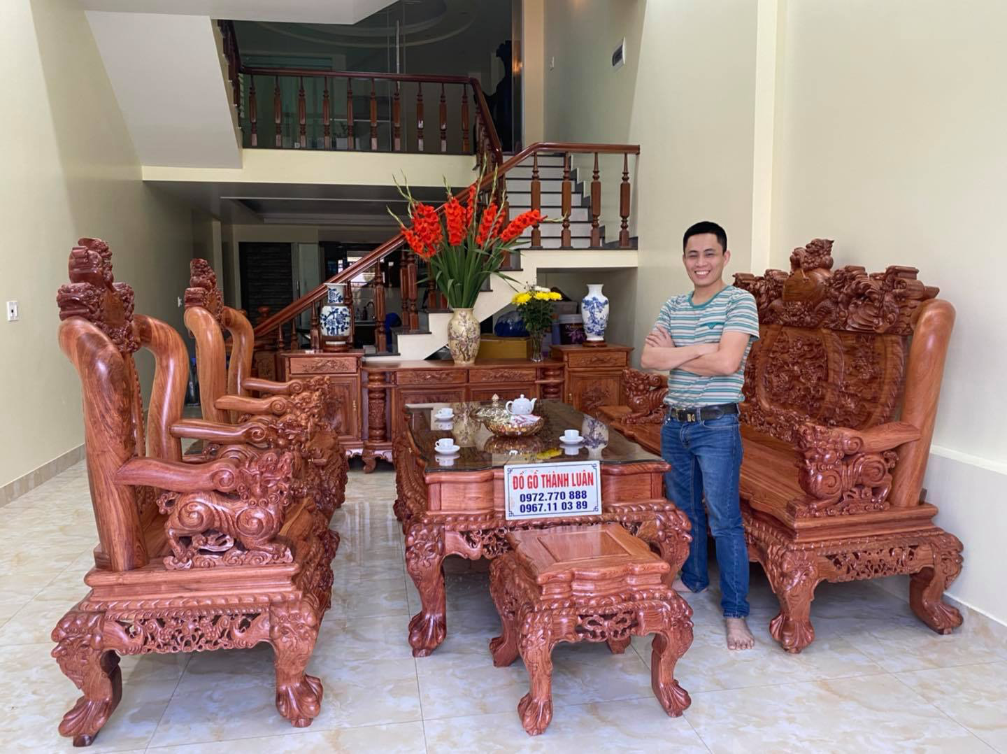 Đồ gỗ Thành Luân - Nâng tầm phong cách gia đình bạn - Ảnh 3.