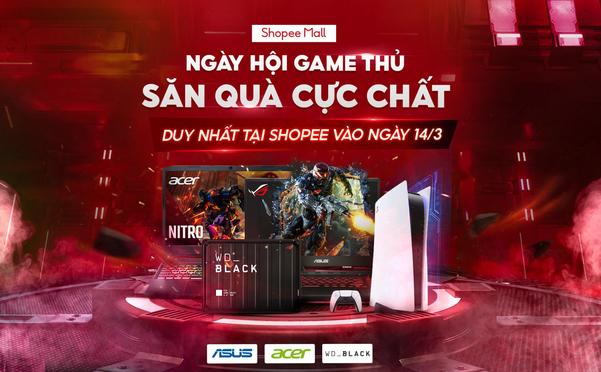 Săn ngay loạt phụ kiện chơi game cực hot, chẳng sợ “cháy ví” vì có vô vàn deal hấp dẫn trên Shopee! - Ảnh 1. Săn ngay loạt phụ kiện chơi game cực hot, chẳng sợ “cháy ví” vì có vô vàn deal hấp dẫn trên Shopee! - Ảnh 1.