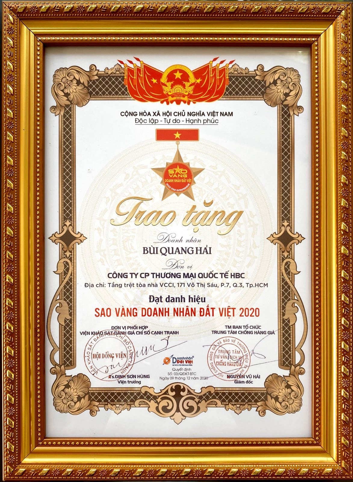 Ông Bùi Quang Hải: Trong Covid, làm thiết bị y tế như Công ty Cổ Phần Thương Mại Quốc Tế HBC vẫn gặp khó khăn - Ảnh 1. Ông Bùi Quang Hải: Trong Covid, làm thiết bị y tế như Công ty Cổ Phần Thương Mại Quốc Tế HBC vẫn gặp khó khăn - Ảnh 1.