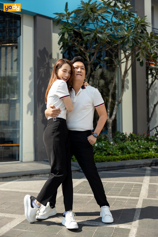 YODY chính thức ra mắt BST Everyday Wear 2021 cùng cặp sao Trường Giang - Nhã Phương - Ảnh 4.