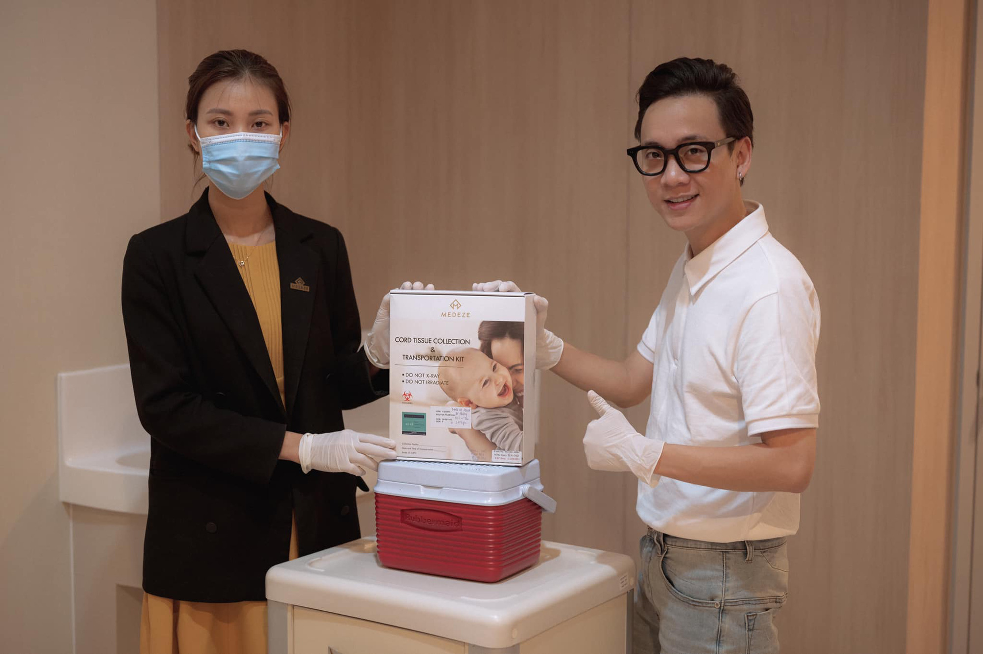 Vợ chồng JustaTee quyết định lưu trữ tế bào gốc cho con trai Mino - Ảnh 3.
