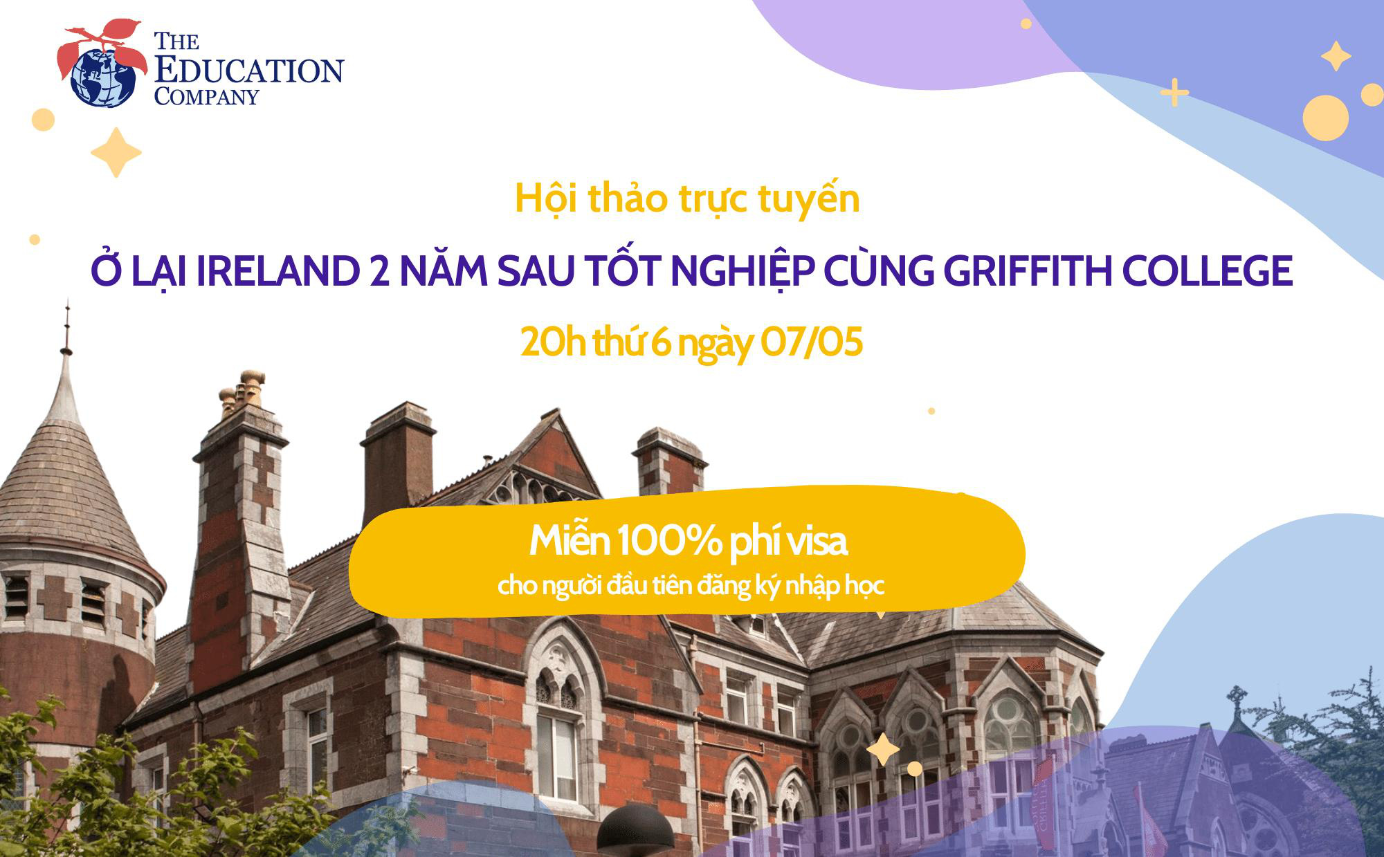 Đón đầu xu thế du học và làm việc tại Ireland cùng Griffith College - Ảnh 1. Đón đầu xu thế du học và làm việc tại Ireland cùng Griffith College - Ảnh 1.