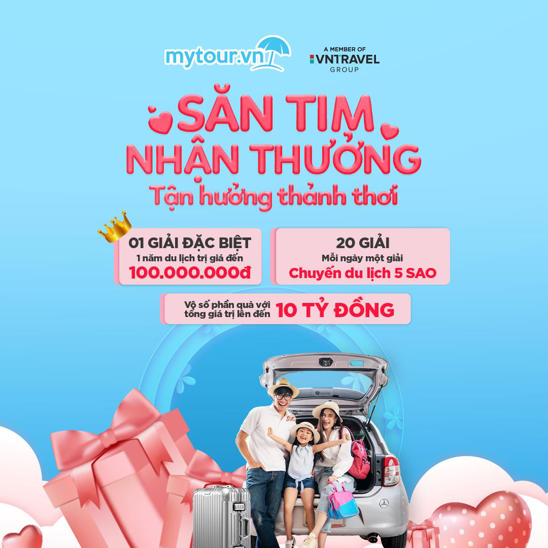 Mytour Khuấy Động “Săn Voucher Du Lịch” Với Chương Trình Khuyến Mãi Khủng