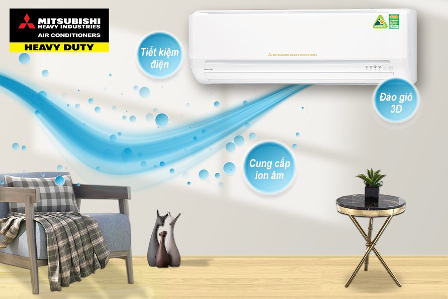 Bất ngờ với “động cơ phản lực” bên trong máy điều hòa Mitsubishi