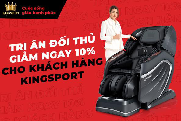 Kingsport giảm ngay 10% cho khách hàng đồng hành - Ảnh 2.