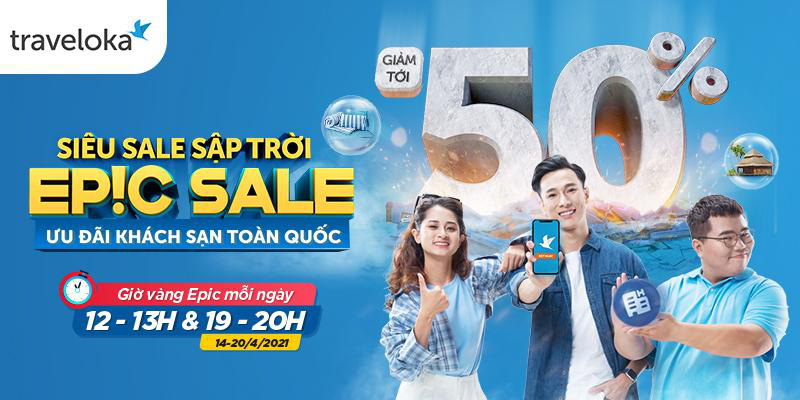 Traveloka EPIC Sale 2021 tái xuất, vạn deal chất ngất - Ảnh 4. Traveloka EPIC Sale 2021 tái xuất, vạn deal chất ngất - Ảnh 4.