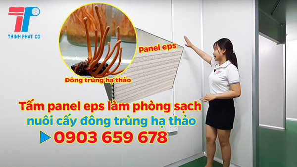 Panel eps làm phòng sạch nuôi cấy Đông trùng hạ thảo - Ảnh 3.