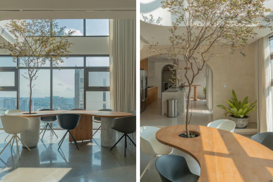 Khám phá penhouse 234m2 cực xịn theo phong cách Wabi sabi của Dino Vũ - Ảnh 2. Khám phá penhouse 234m2 cực xịn theo phong cách Wabi sabi của Dino Vũ - Ảnh 2.