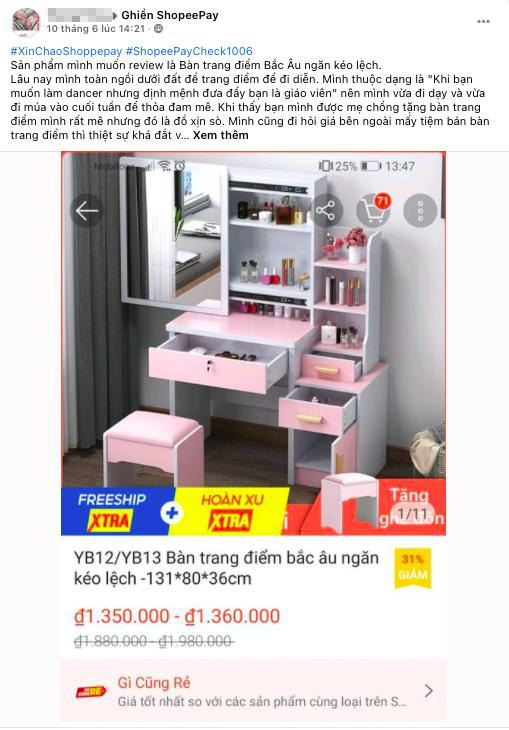 Ra m&agrave; xem, cả &ldquo;vương quốc mua sắm online&rdquo; đang rộn r&agrave;ng v&igrave; ShopeePay Check - Ảnh 2.