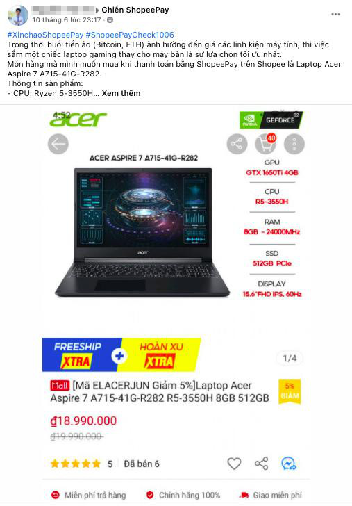 Ra m&agrave; xem, cả &ldquo;vương quốc mua sắm online&rdquo; đang rộn r&agrave;ng v&igrave; ShopeePay Check - Ảnh 4.