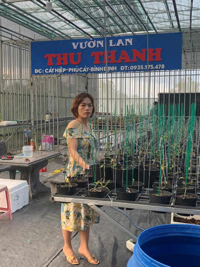 Bà chủ vườn lan Thu Thanh: Từ vùng quê nghèo đến vườn lan nghìn chậu - Ảnh 1.
