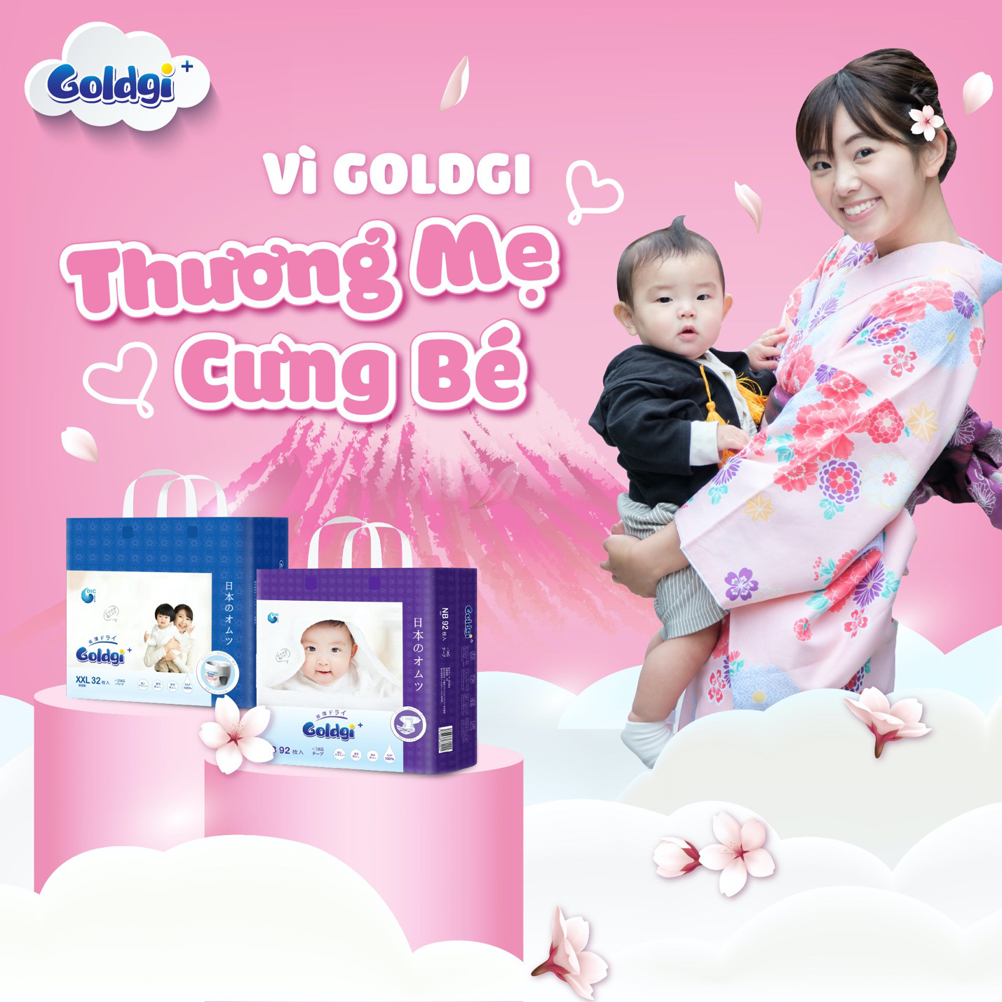 Tã Goldgi - lựa chọn tối ưu mẹ dành cho bé - Ảnh 2. Tã Goldgi - lựa chọn tối ưu mẹ dành cho bé - Ảnh 2.