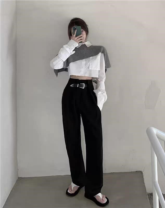 Shop thời trang Vi Diệu Style chia sẻ mẹo phối đồ cá tính với áo croptop - Ảnh 2.