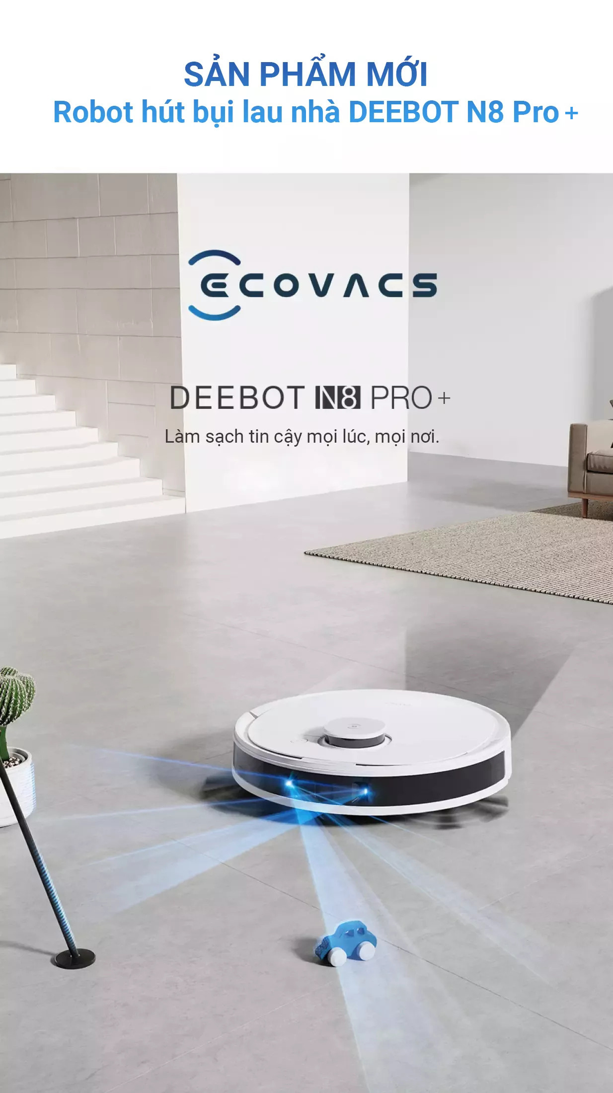Máy hút bụi thông minh - lựa chọn tối ưu cho mọi gia đình với công nghệ Smart Navi ™ 3.0 và DToF - Ảnh 2. Máy hút bụi thông minh - lựa chọn tối ưu cho mọi gia đình với công nghệ Smart Navi ™ 3.0 và DToF - Ảnh 2.