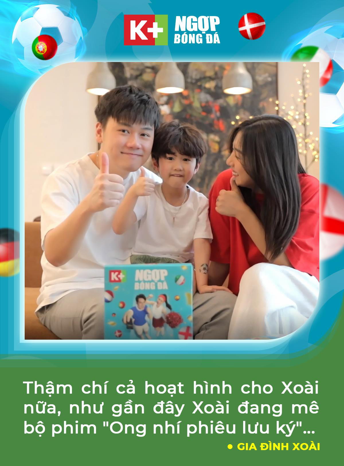 Học tập Đông Nhi, Trang Lou tiếp sức cho chồng “cháy” cùng UEFA Euro 2020™ trên K+ - Ảnh 5. Học tập Đông Nhi, Trang Lou tiếp sức cho chồng “cháy” cùng UEFA Euro 2020™ trên K+ - Ảnh 5.