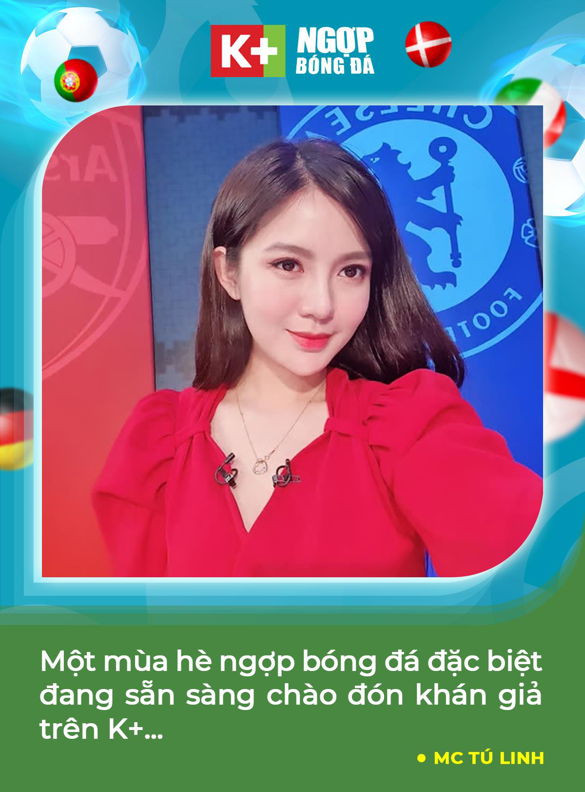 Học tập Đông Nhi, Trang Lou tiếp sức cho chồng “cháy” cùng UEFA Euro 2020™ trên K+ - Ảnh 7. Học tập Đông Nhi, Trang Lou tiếp sức cho chồng “cháy” cùng UEFA Euro 2020™ trên K+ - Ảnh 7.