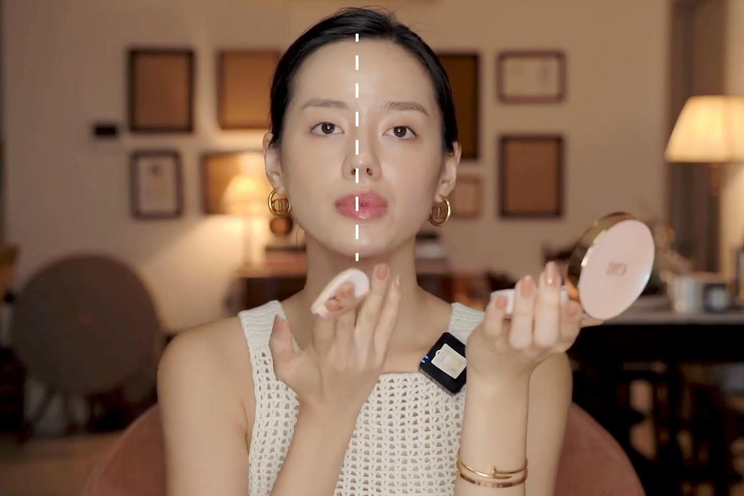 Mách nước lớp nền mỏng nhẹ, Cô Em Trendy bật mí bí quyết sử dụng DD Cushion Hàn Quốc - Ảnh 4.