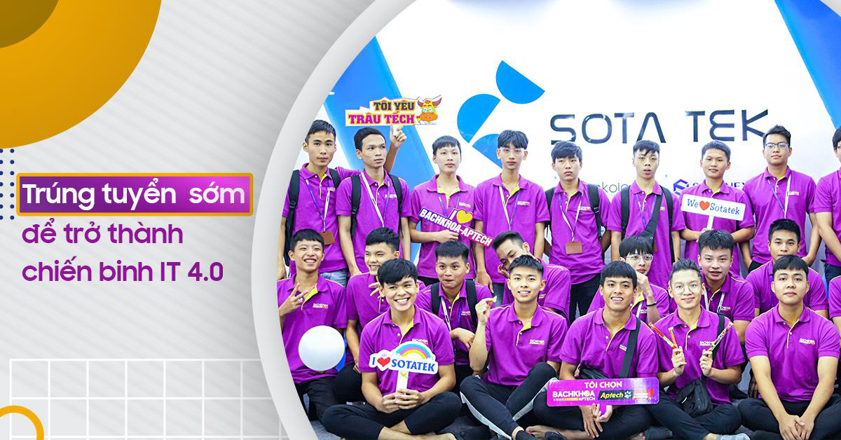 Chọn Bachkhoa Aptech - Lối tắt trúng tuyển CNTT trước khi biết điểm thi tốt nghiệp - Ảnh 1. Chọn Bachkhoa Aptech - Lối tắt trúng tuyển CNTT trước khi biết điểm thi tốt nghiệp - Ảnh 1.