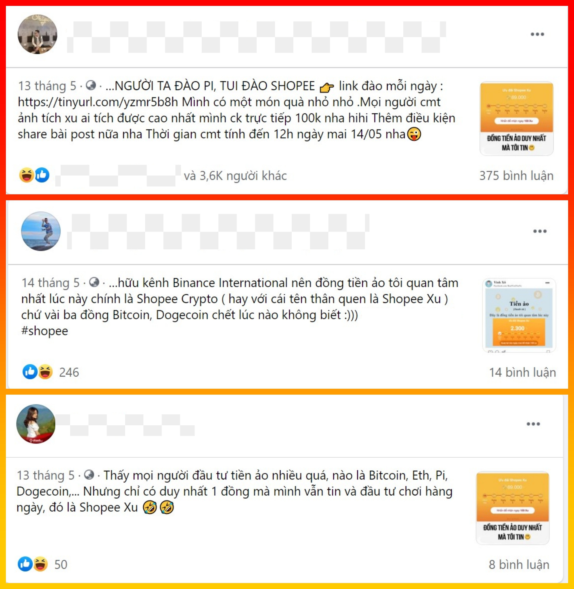 Shopee Xu và những chia sẻ “mặn mòi” từ netizen - Ảnh 2. Shopee Xu và những chia sẻ “mặn mòi” từ netizen - Ảnh 2.