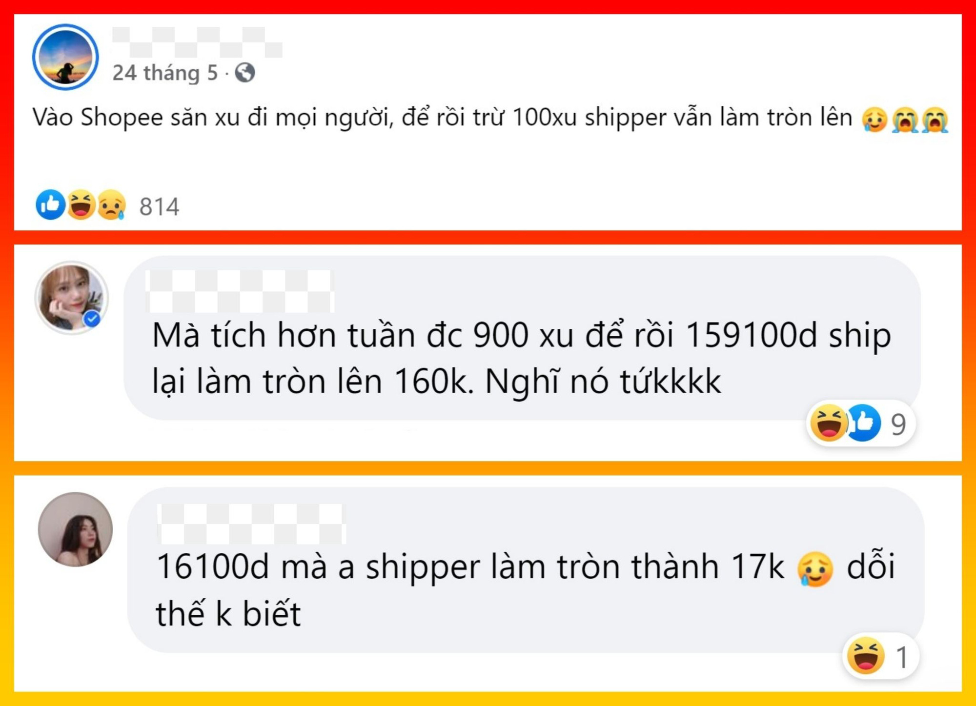 Shopee Xu và những chia sẻ “mặn mòi” từ netizen - Ảnh 6. Shopee Xu và những chia sẻ “mặn mòi” từ netizen - Ảnh 6.