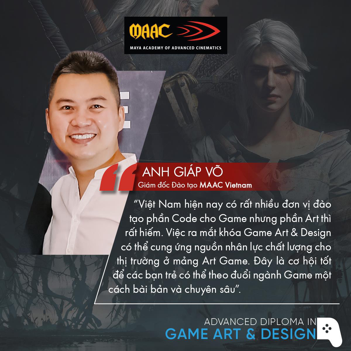 MAAC Vietnam ra mắt chương trình đào tạo Game Art & Design bài bản và chuyên sâu tại Việt Nam - Ảnh 1. MAAC Vietnam ra mắt chương trình đào tạo Game Art & Design bài bản và chuyên sâu tại Việt Nam - Ảnh 1.