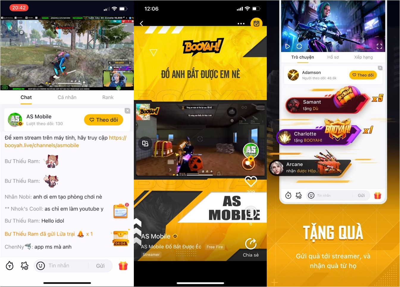 Giới streamer đổ xô trải nghiệm nền tảng livestream mới BOOYAH! live - Có cả AS Mobile, Flash ADC, BLV hoàng Luân... - Ảnh 1. Giới streamer đổ xô trải nghiệm nền tảng livestream mới BOOYAH! live - Có cả AS Mobile, Flash ADC, BLV hoàng Luân... - Ảnh 1.