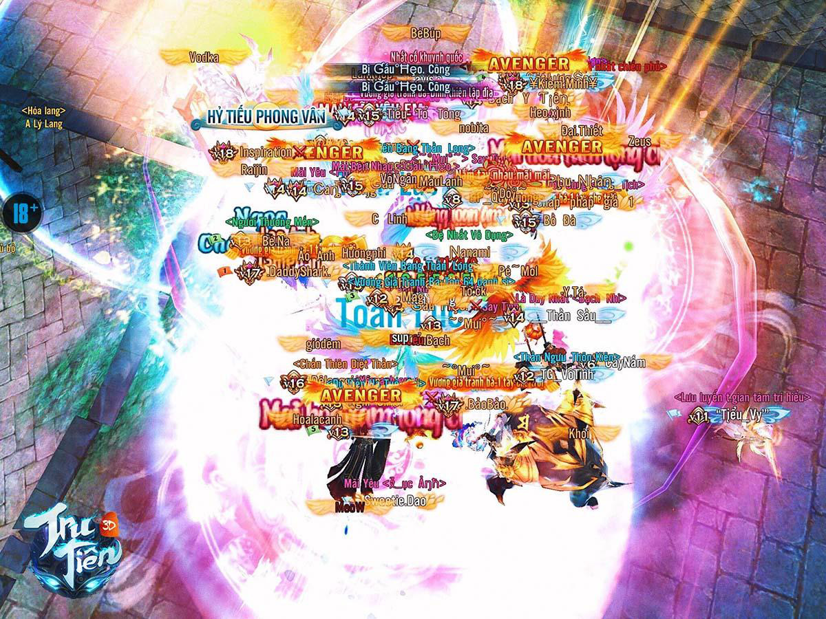 1.000.000 gamer sau chỉ 1 tháng, 12 môn phái update chưa dừng: “Anh lớn” Tru Tiên 3D cho nhiều hậu bối… “hít khói” - Ảnh 7. 1.000.000 gamer sau chỉ 1 tháng, 12 môn phái update chưa dừng: “Anh lớn” Tru Tiên 3D cho nhiều hậu bối… “hít khói” - Ảnh 7.