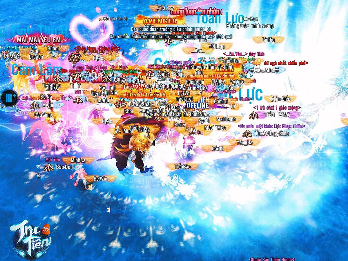 1.000.000 gamer sau chỉ 1 tháng, 12 môn phái update chưa dừng: “Anh lớn” Tru Tiên 3D cho nhiều hậu bối… “hít khói” - Ảnh 8. 1.000.000 gamer sau chỉ 1 tháng, 12 môn phái update chưa dừng: “Anh lớn” Tru Tiên 3D cho nhiều hậu bối… “hít khói” - Ảnh 8.