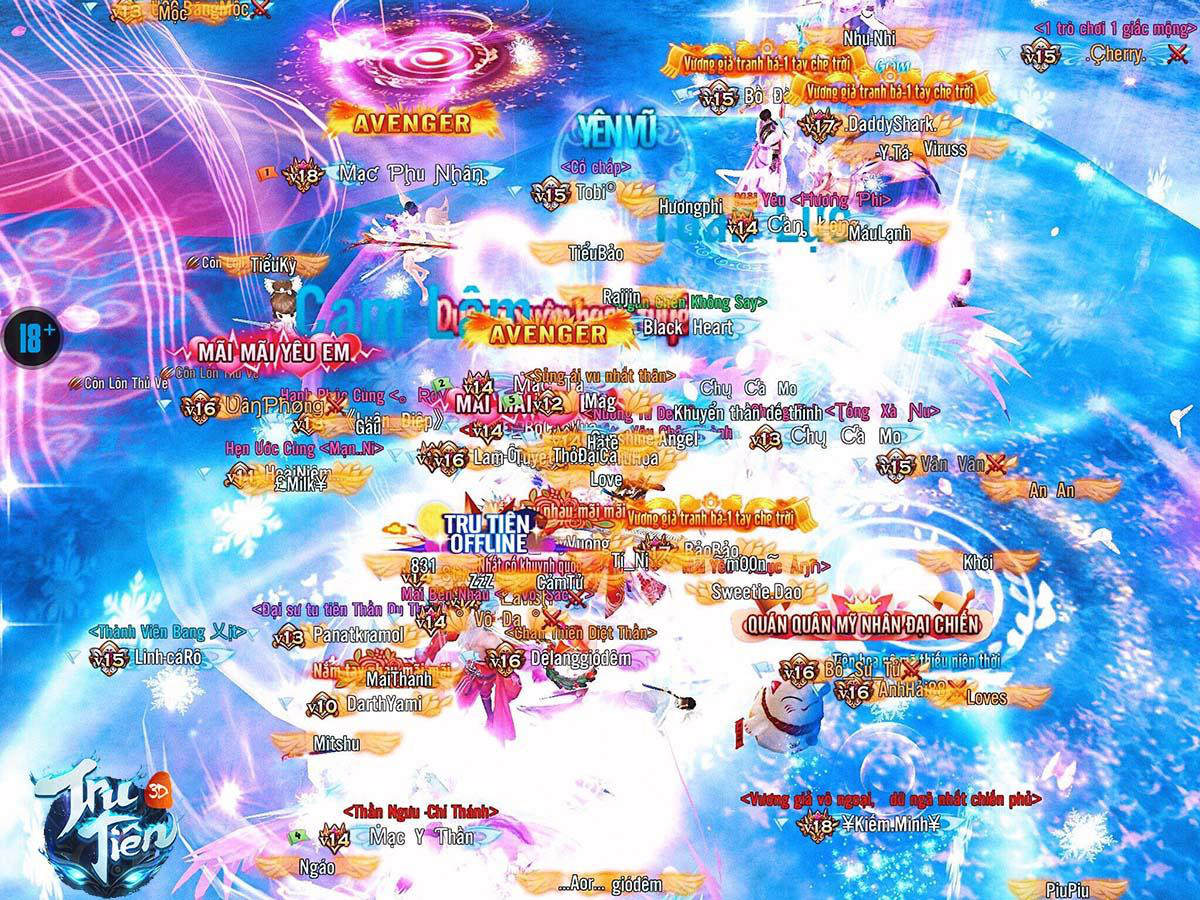 1.000.000 gamer sau chỉ 1 tháng, 12 môn phái update chưa dừng: “Anh lớn” Tru Tiên 3D cho nhiều hậu bối… “hít khói” - Ảnh 9. 1.000.000 gamer sau chỉ 1 tháng, 12 môn phái update chưa dừng: “Anh lớn” Tru Tiên 3D cho nhiều hậu bối… “hít khói” - Ảnh 9.