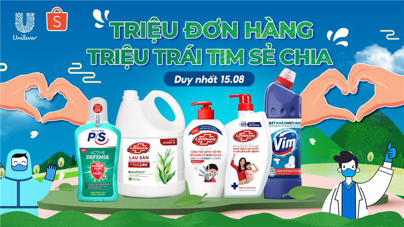 Unilever chung tay cùng Shopee vì một Việt Nam khỏe mạnh hơn - Ảnh 4. Unilever chung tay cùng Shopee vì một Việt Nam khỏe mạnh hơn - Ảnh 4.