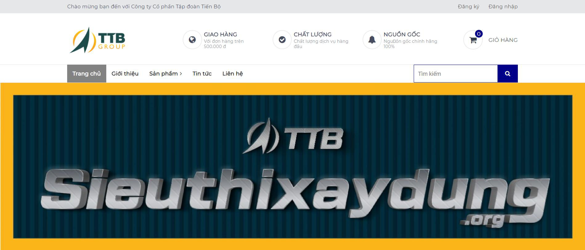 Ttb Group TTB Group tiên phong chuyển đổi số trong phân phối sản phẩm xây dựng