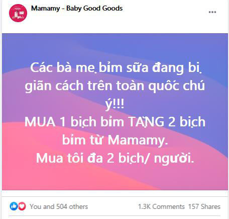 Bù lỗ trên 2 tỷ cho 50.000 bịch bỉm, Mamamy đồng hành cùng các mẹ mùa cắt giảm chi phí - Ảnh 1.