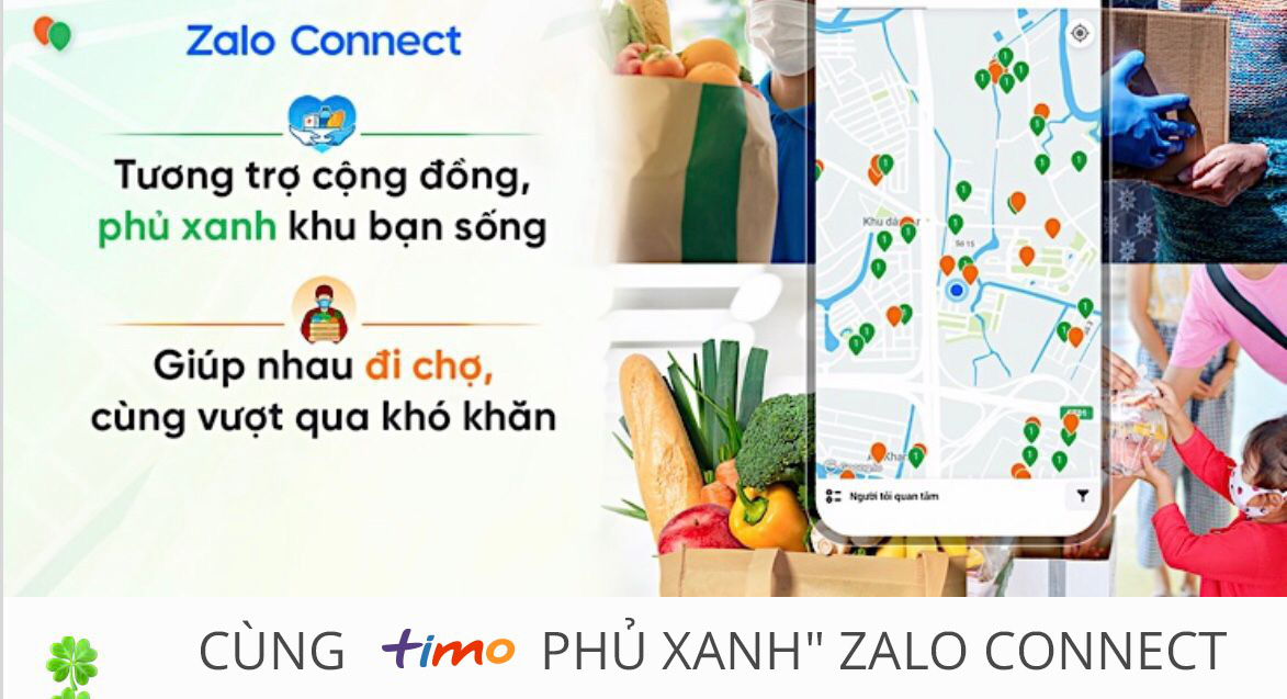 Cùng Timo “phủ xanh” Zalo Connect - Để không còn ai phải cô đơn giữa mùa dịch - Ảnh 1. Cùng Timo “phủ xanh” Zalo Connect - Để không còn ai phải cô đơn giữa mùa dịch - Ảnh 1.