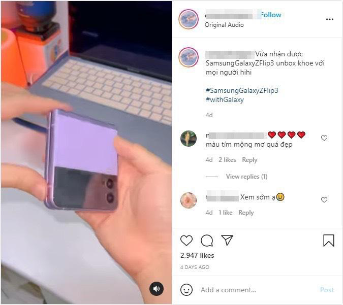 Niềm vui tràn ngập trên mạng xã hội nhờ hiệu ứng Galaxy Z Fold3 và Z Flip3 về tay - Ảnh 4. Niềm vui tràn ngập trên mạng xã hội nhờ hiệu ứng Galaxy Z Fold3 và Z Flip3 về tay - Ảnh 4.