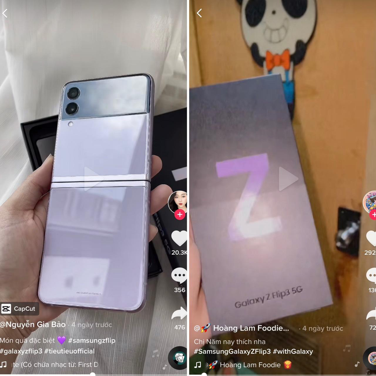 Niềm vui tràn ngập trên mạng xã hội nhờ hiệu ứng Galaxy Z Fold3 và Z Flip3 về tay - Ảnh 6. Niềm vui tràn ngập trên mạng xã hội nhờ hiệu ứng Galaxy Z Fold3 và Z Flip3 về tay - Ảnh 6.