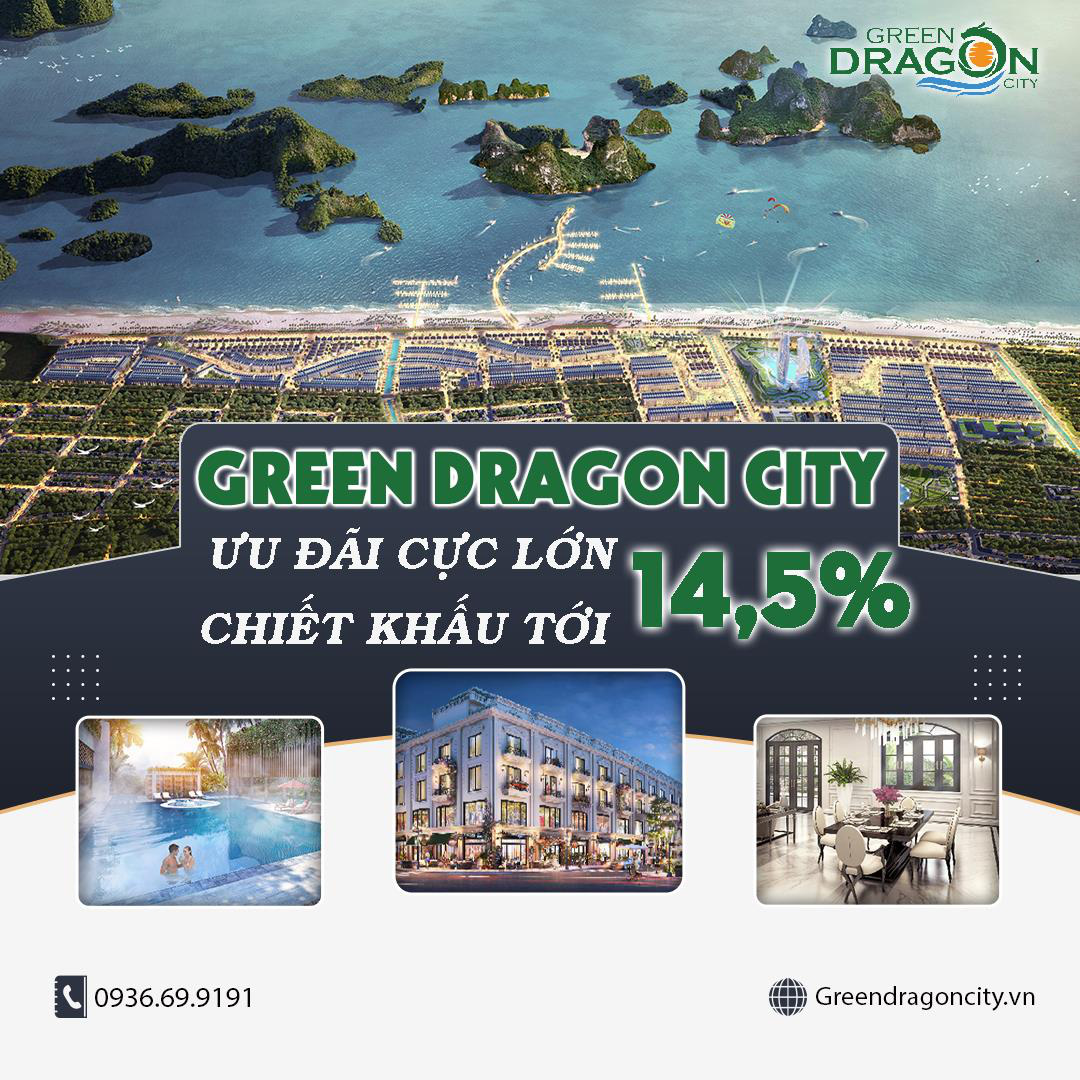 Săn ưu đãi cuối năm lên đến 14,5% tại dự án Green Dragon City - Ảnh 2.