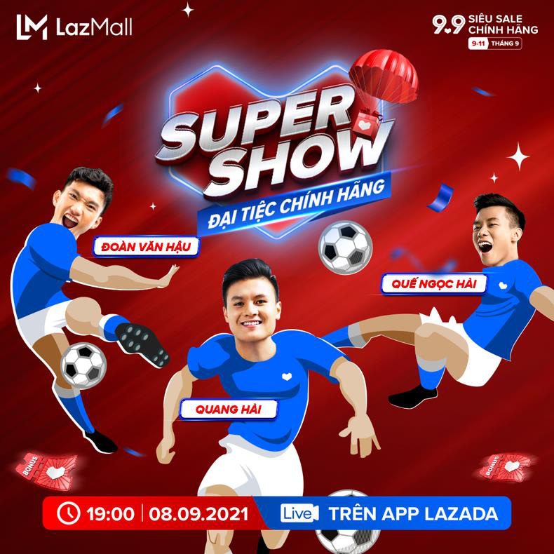 Điểm danh chuỗi livestream “chất như nước cất” trên Lazada dịp 9.9, vừa giải trí mãn nhãn vừa săn deal hời quá trời - Ảnh 1. Điểm danh chuỗi livestream “chất như nước cất” trên Lazada dịp 9.9, vừa giải trí mãn nhãn vừa săn deal hời quá trời - Ảnh 1.