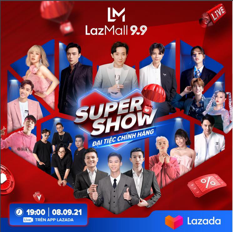 Điểm danh chuỗi livestream “chất như nước cất” trên Lazada dịp 9.9, vừa giải trí mãn nhãn vừa săn deal hời quá trời - Ảnh 2. Điểm danh chuỗi livestream “chất như nước cất” trên Lazada dịp 9.9, vừa giải trí mãn nhãn vừa săn deal hời quá trời - Ảnh 2.
