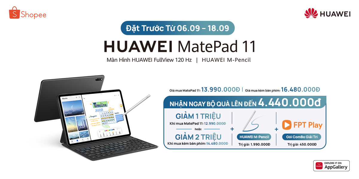 Đừng bỏ lỡ ưu đãi loạt thiết bị công nghệ Huawei trong sự kiện 9.9 Ngày Siêu Mua Sắm - Ảnh 2.