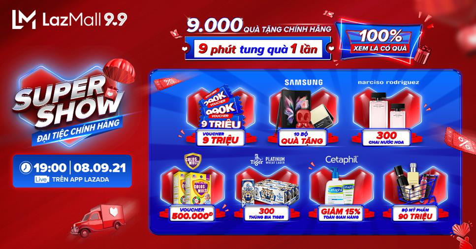 Điểm danh chuỗi livestream “chất như nước cất” trên Lazada dịp 9.9, vừa giải trí mãn nhãn vừa săn deal hời quá trời - Ảnh 3. Điểm danh chuỗi livestream “chất như nước cất” trên Lazada dịp 9.9, vừa giải trí mãn nhãn vừa săn deal hời quá trời - Ảnh 3.