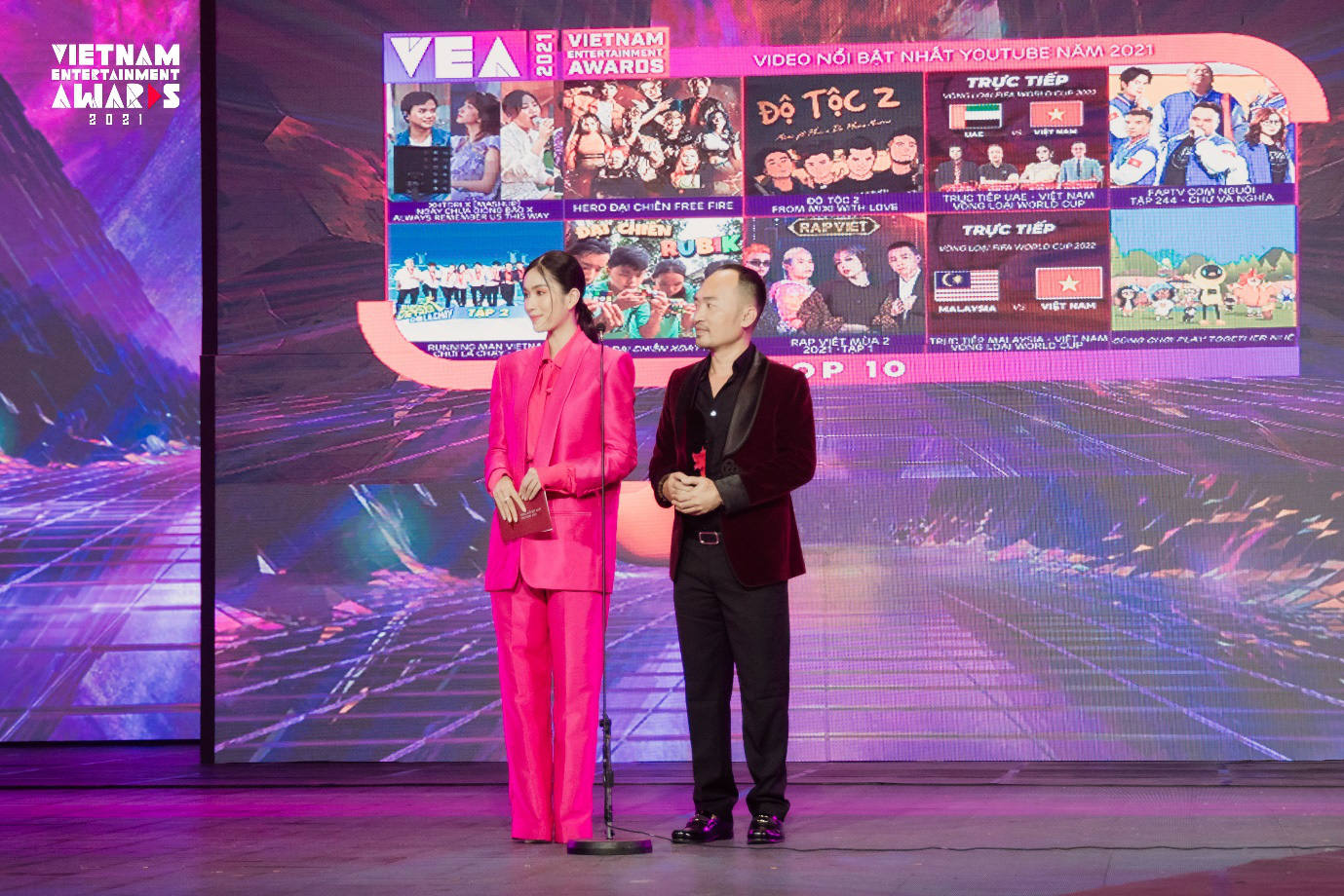 Đêm Gala Trao Giải sự kiện Vietnam Entertainment Awards 2021 - nơi những tài năng được tôn vinh - Ảnh 4.